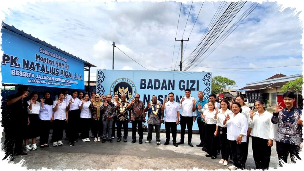 Stafsus Menteri HAM Dorong Semangat Petugas SPPG Ciptakan Senyum Anak Indonesia
