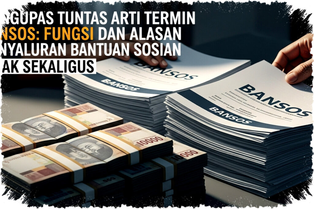 Termin Bansos Dijadikan Alasan Pemerintah: Mengapa Bantuan Sosial Tidak Pernah Dicairkan Sekaligus?