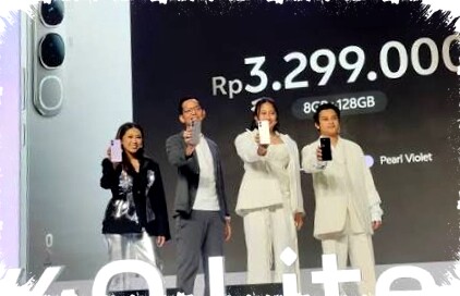 vivo V40 Lite 5G Mengguncang Pasar! Desain Stylish, Kameranya Ultrawide 8 MP, dan Fast Charging 80W Bikin Ketagihan!