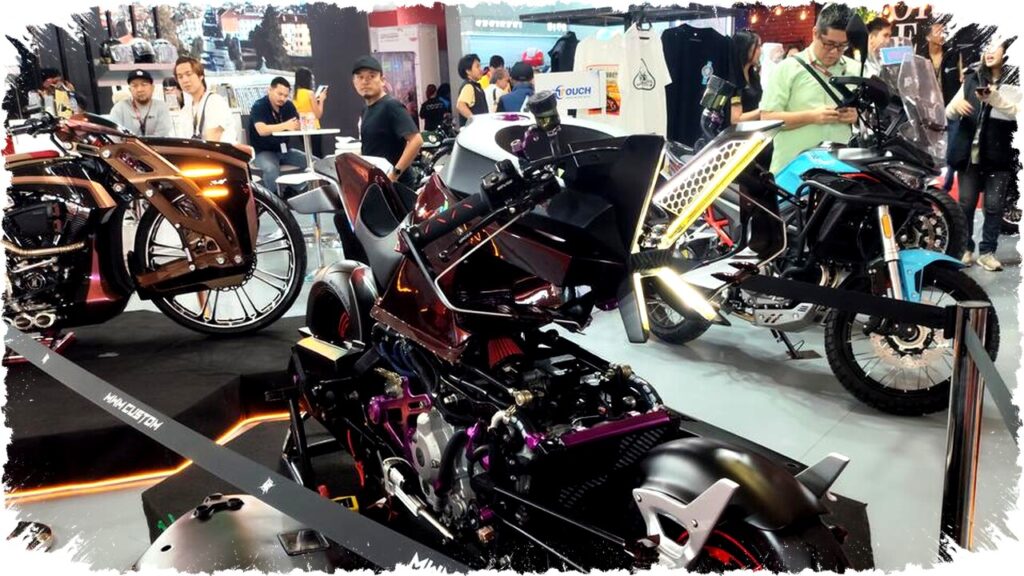 MWM Custom Guncang IIMS 2026 dengan Tiga Motor Kustom: Moge Mewah Harley, Skuter XMAX Jadi Mesin Agresif yang Tak Terduga!