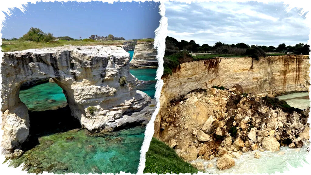 “Lovers’ Arch” Ikonik Italia Runtuh Tragis di Hari Valentine, Cuaca Ekstrem Menghancurkan Simbol Cinta yang Selalu Jadi Saksi Bisikan Janji Setia