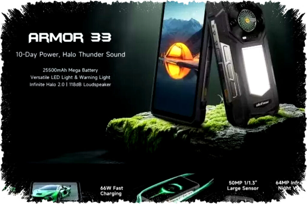 Baterai Monster 25.500mAh dan Night Vision Gahar: Ulefone Armor 33, Smartphone Rugged Paling Tangguh untuk Tantang Gelap dan Ekstrem!