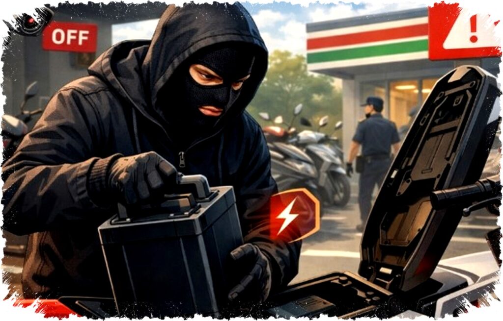 Motor Listrik Tak Rusak, Baterai Raib! Modus Pencurian Canggih di Parkiran Umum Bikin Pemilik Ketar-ketir, Cegah Sebelum Terlambat!