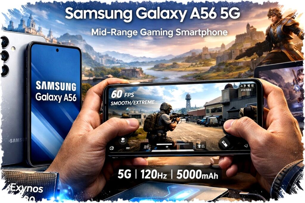 Samsung Galaxy A56 5G: Bukan Flagship, Tapi Gahar untuk Gamer Mid-Range – Nyaris Tak Ada Lag, Tapi Jangan Paksakan Setting Ultra Jika Tak Mau Sakit Kepala!