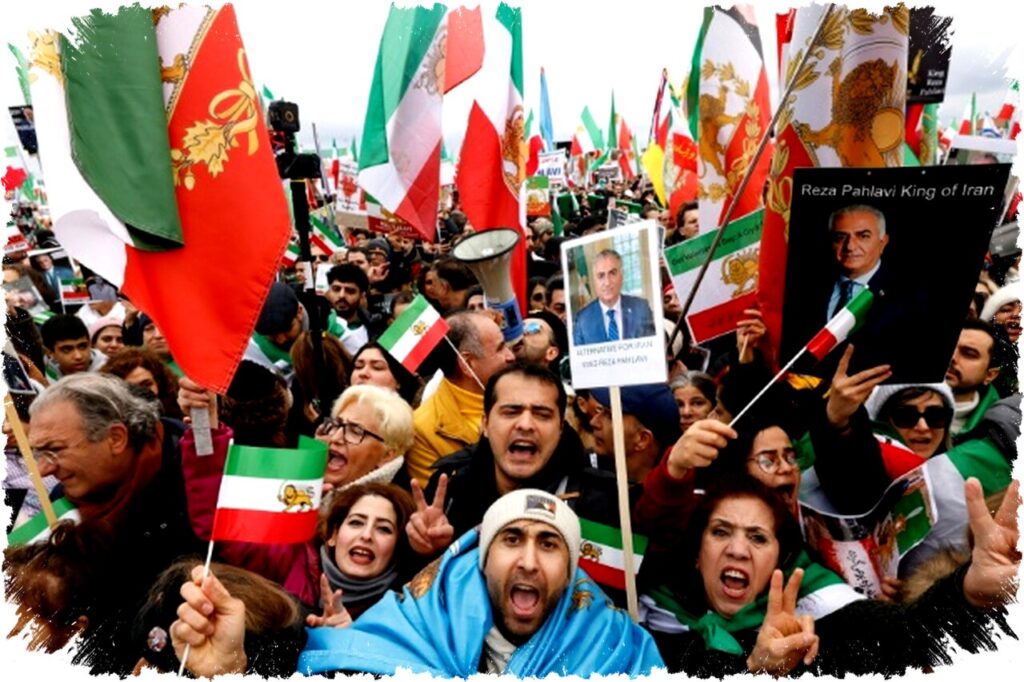 Lebih dari 200.000 Orang Mengamuk di Munich: Tuntut Reza Pahlavi Pimpin Iran dan Hentikan Pembantaian Rezim Mullah yang Mematikan!