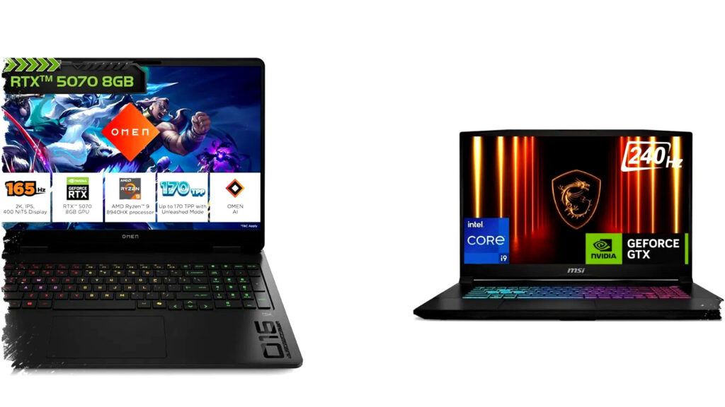 HP Omen Ryzen 9 vs MSI Katana 17 Core i9: Duel Mematikan, Mana Laptop Super yang Pantas Anda Pilih untuk Gaming & Kreatif? RAM Lebih Gahar atau Layar Lebih Tajam?