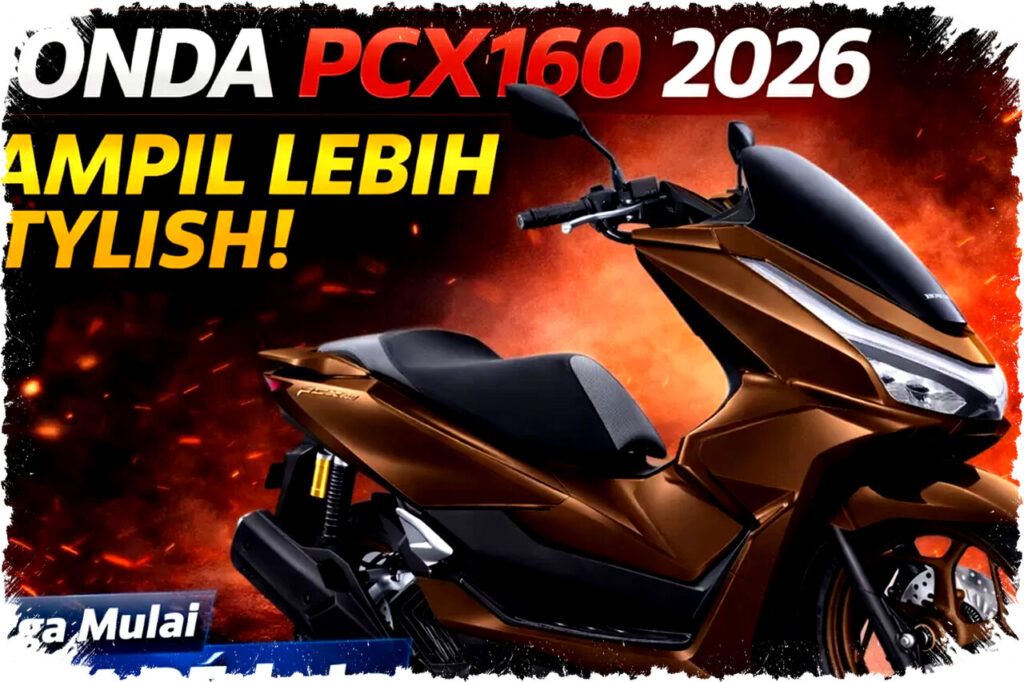 Honda PCX160 2026 di IIMS: Warna Baru & Velg Eksklusif, Tampil Stylish Tanpa Ubah Mesin