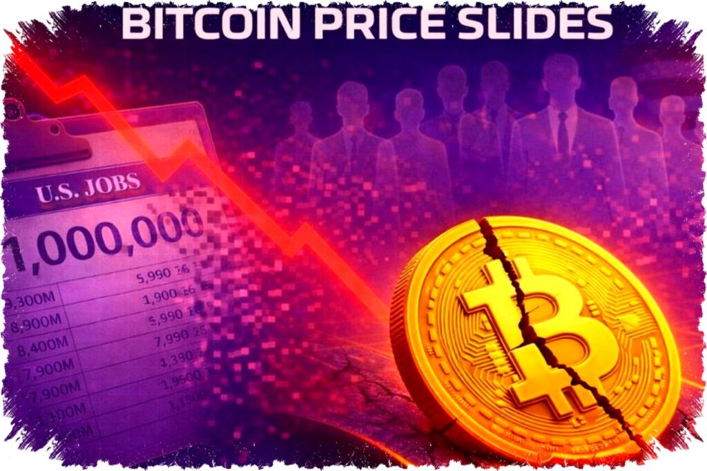 Bitcoin Turun Tajam Usai AS Revisi Data Kerja Nyaris 1 Juta ‘Phantom Jobs’, Pasar Kini Penuh Ketidakpastian