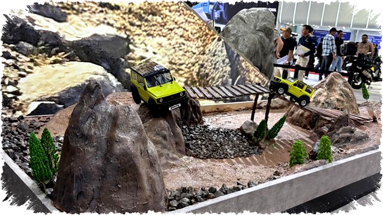 Main Offroad Seru Pakai Suzuki Jimny Mini RC di IIMS 2026, Tanpa Kotor-kotoran dan Gratis!