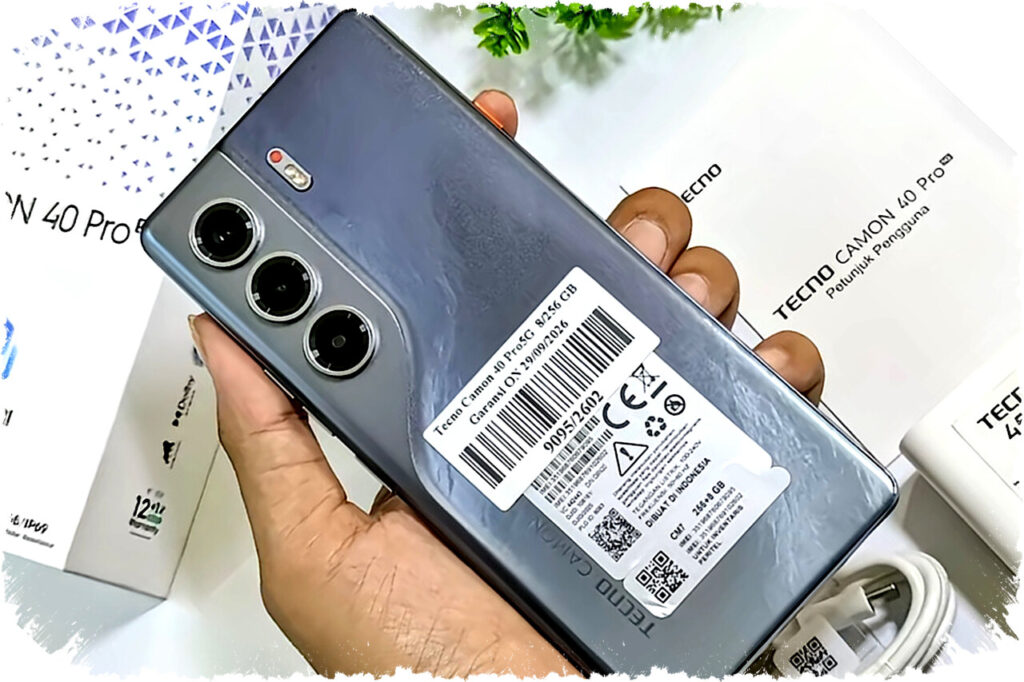 Tecno Camon 40 Pro 5G 2026: Kamera 50MP & Tombol Rekam Cepat, Jadi Incaran Banyak Orang
