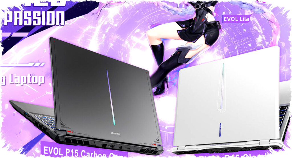 COLORFUL EVOL P15 Gaming Laptop Hadir dengan GPU RTX 50 Series dan Layar QHD 165Hz Ultra Lancar