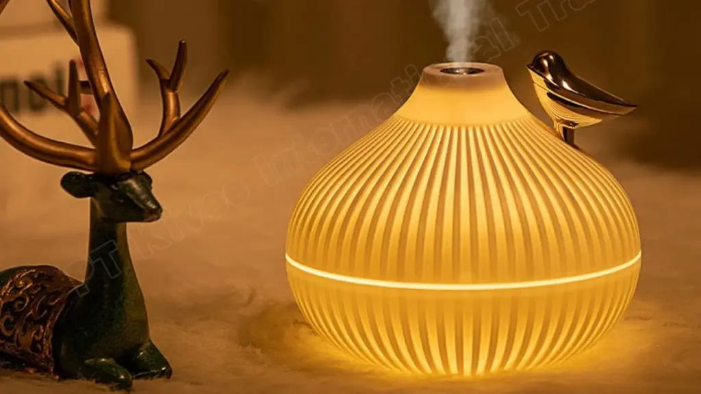 Humidifier Compact 300 ml Tanpa Suara, BASIKE Cocok untuk Ruang Kerja