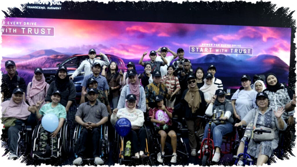 Puluhan Sahabat Disabilitas Antusias Jelajahi IIMS 2026, Dorong Mobil Ramah Difabel dan Akses Berkendara