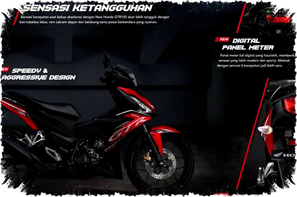 Honda GTR 150: Motor Sport Underbone Kekinian dengan Mesin 149cc, 6-Speed & Fitur Modern