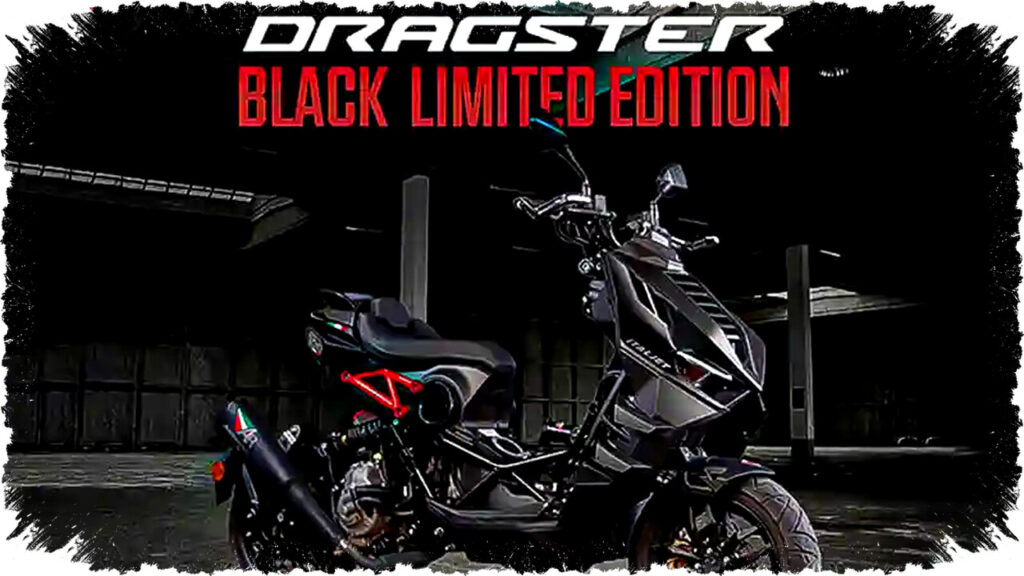 Italjet Dragster 300 Black Edition 2026: Skutik Serba Hitam dengan Mesin 278cc & Performa Maksimal