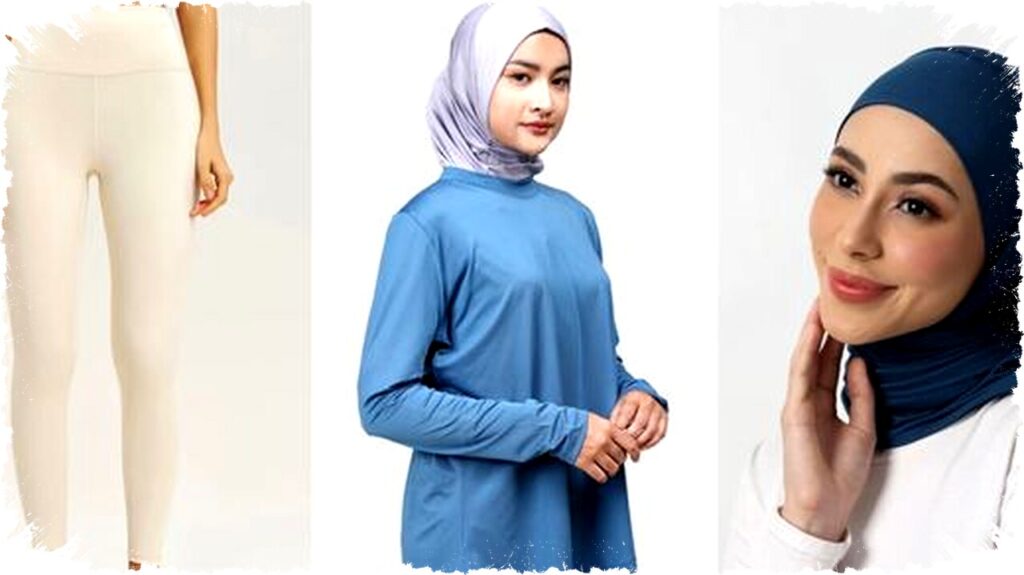 Outfit Hijab Elastis & Menyerap Keringat untuk Bebas Bergerak Saat Olahraga, Nyaman & Stylish