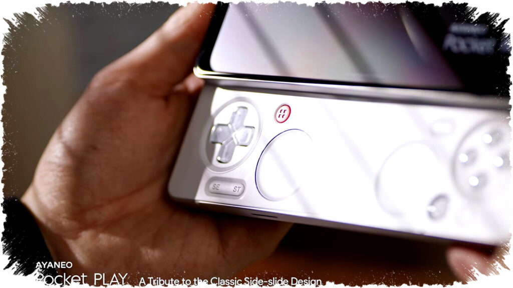 AYANEO Perlihatkan Detail Pocket Play, Penerus Xperia Play dengan Gamepad Geser dan Layar 165Hz OLED
