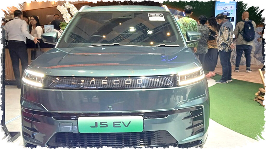 JAECOO Hadirkan Hybrid & BEV di IIMS 2026, J5 EV Bergaya Klasik Modern dengan Teknologi Terbaru