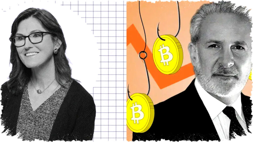 Cathie Wood Sarankan Jual Emas untuk Beli Bitcoin, Peter Schiff Prediksi Trader Bisa Bangkrut