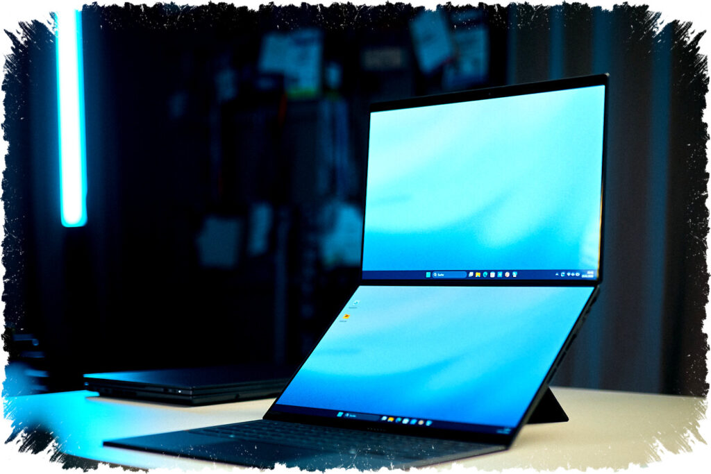 Asus Zenbook Duo UX8407: Laptop Dual-Screen Convertible dengan Baterai Tahan Lama & Layar OLED 144Hz
