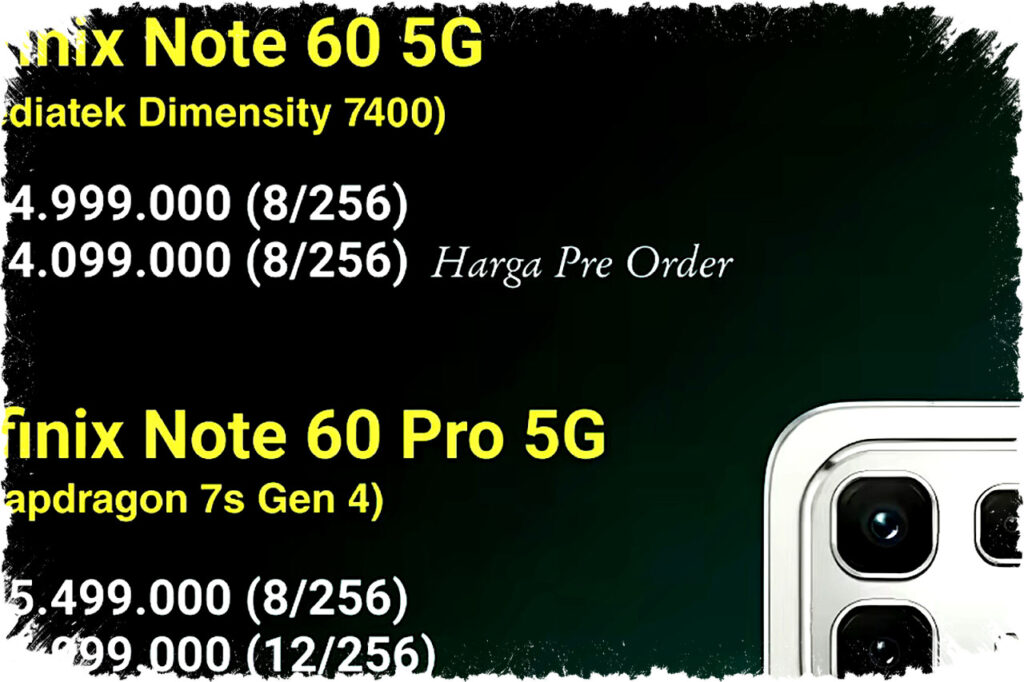 Infinix Note 60 Pro Harga Tembus 6 Juta, Apakah Snapdragon 7S Gen 4 dan Fitur Premium Sepadan?