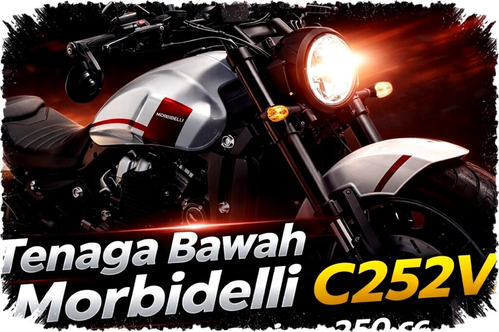 Tenaga Bawah Morbidelli C252V: Mesin Cruiser 250 cc yang Responsif, Halus, dan Nyaman untuk Touring