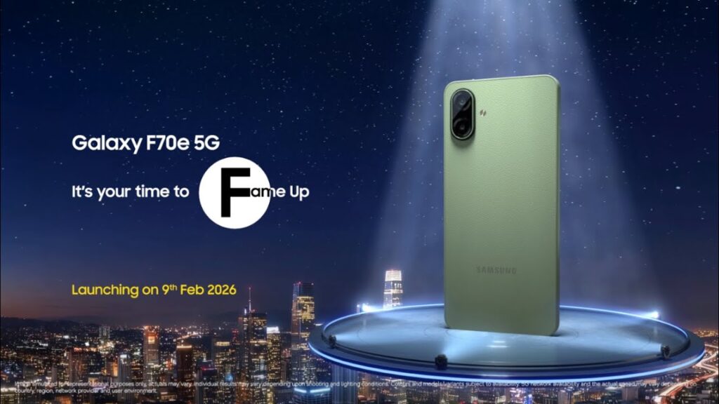 Samsung Galaxy F70e Hadir dengan Chip Dimensity 6300 dan Baterai Besar 6.000 mAh, Layarnya 120Hz