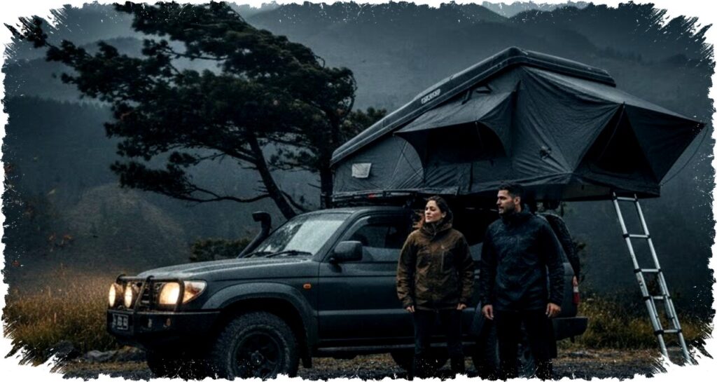 Rooftop Tent Hardshell 2026 Diuji Ekstrem: Mana yang Paling Tahan Badai dan Angin Kencang?