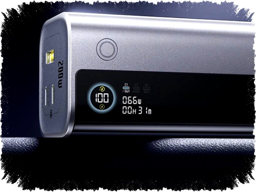Baseus Rilis Power Bank 25.000 mAh 200W dengan Kabel Tarik, Bisa Charge 4 Perangkat Sekaligus
