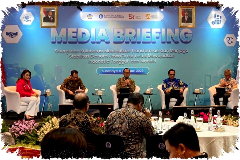 BI Prediksi Ekonomi Jatim Tumbuh hingga 5,7% Tahun 2026, Didorong Konsumsi & Investasi Kuat