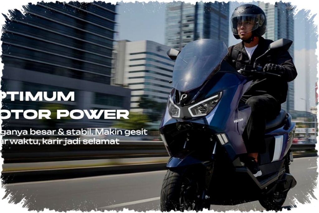 Polytron Fox 350 Motor Listrik Ojol, Jarak Tempuh 130 Km & Fitur Canggih untuk Aktivitas Harian