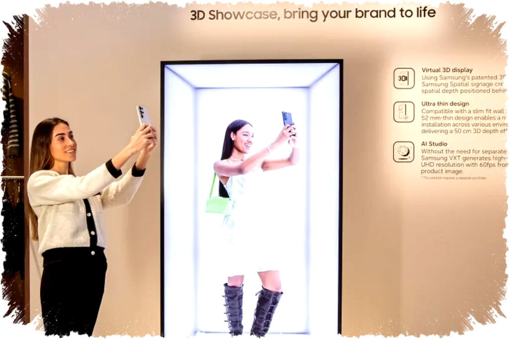 Samsung Luncurkan Digital Signage 3D Tanpa Kacamata 85 Inci dengan AI di ISE 2026 Barcelona