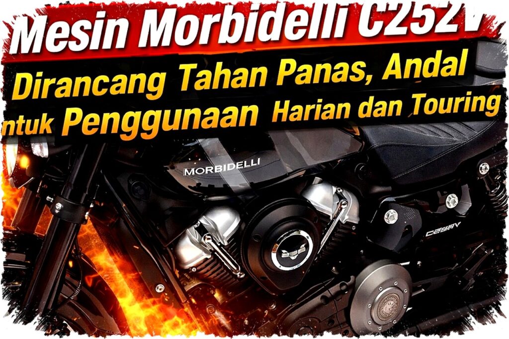 Morbidelli C252V: Mesin 250cc Tahan Panas, Andal untuk Harian dan Touring di Iklim Tropis