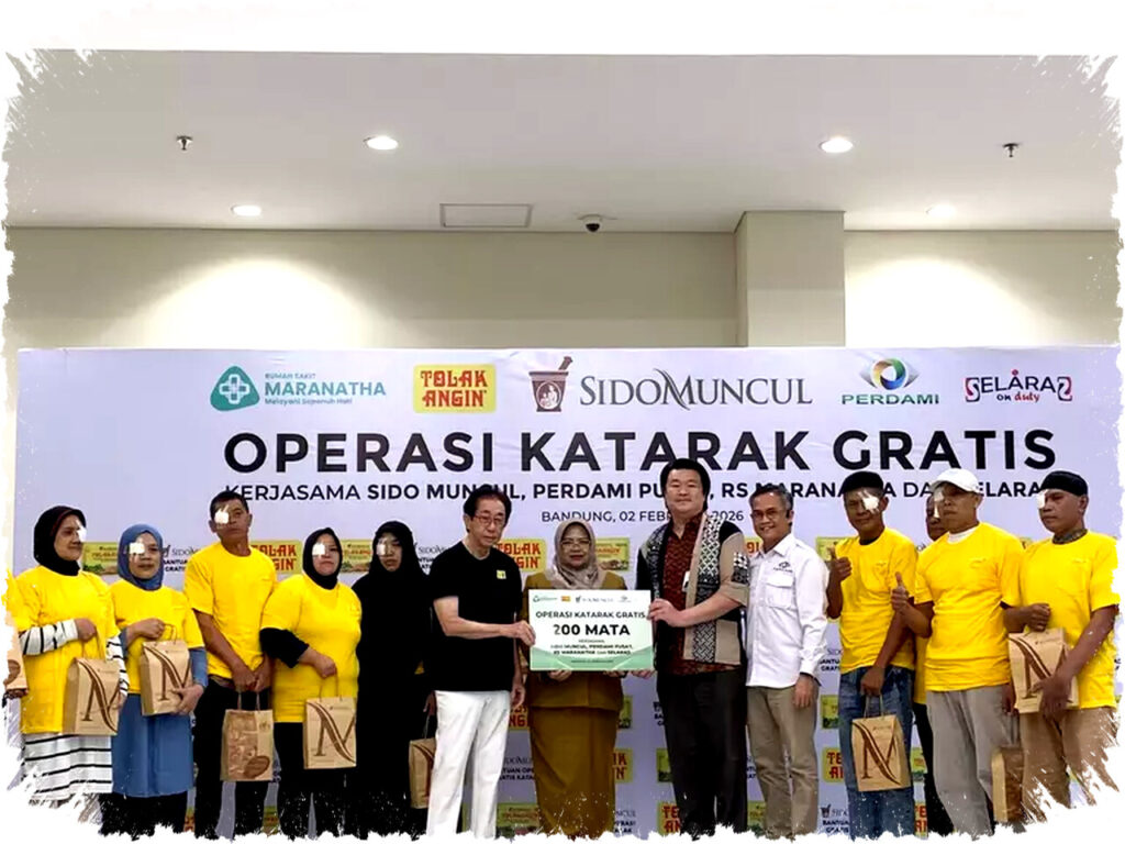 Sido Muncul Kerja Sama Perdami dan RS Maranatha Gelar Operasi Katarak Gratis 200 Pasien