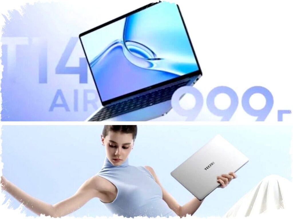 Bobot Hanya 999 Gram! Tecno Megabook T14 Air Resmi di Indonesia 2026 dengan AI Canggih & Fast Charging