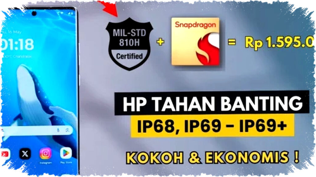 HP Tahan Banting 2026: Baterai Jumbo & Layar Terang, Ideal untuk Kerja Lapangan Profesional