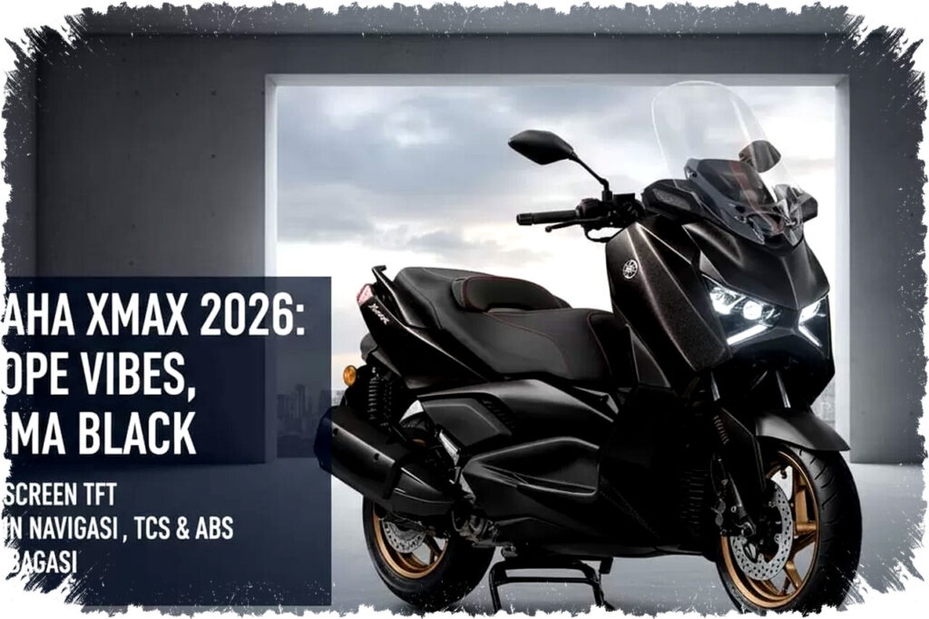 Yamaha XMAX Connected 2026: Skuter Matic Premium Bergaya Moge Eropa dengan Teknologi Canggih