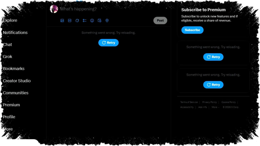 X (Twitter) Down 6 Februari 2026: Gangguan Akses dan Layanan Belum Ada Kejelasan