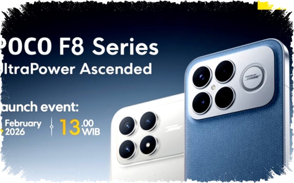 POCO F8 Series Siap Hadir 4 Februari 2026, Bawa Era UltraPower Ascended untuk Gaming Maksimal!