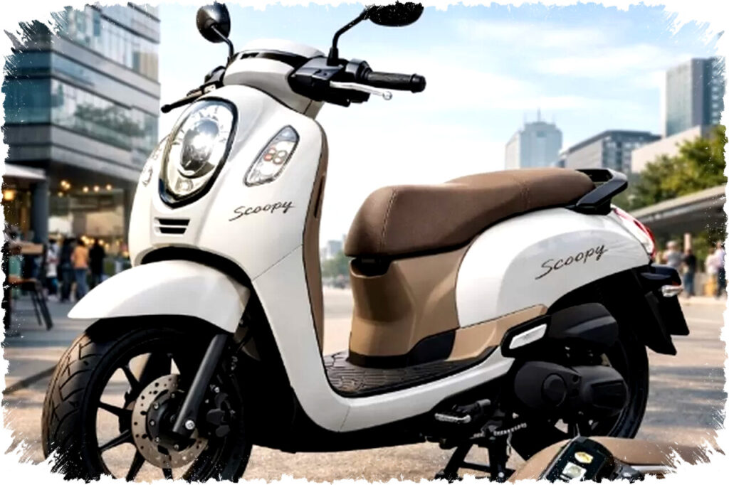 Honda Scoopy Terbaru: Desain Stylish, Teknologi Canggih, Mesin Irit, & Fitur Lengkap!