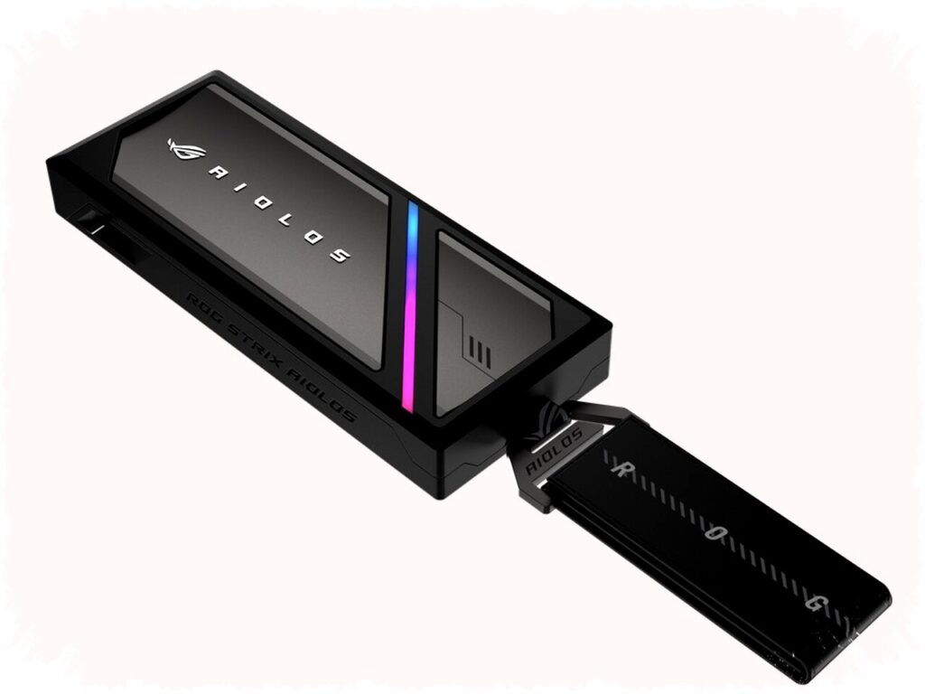 Asus ROG Strix Aiolos: Enclosure SSD M.2 Cepat 20 Gbps, Desain Tanpa Peralatan dan Pendingin Canggih