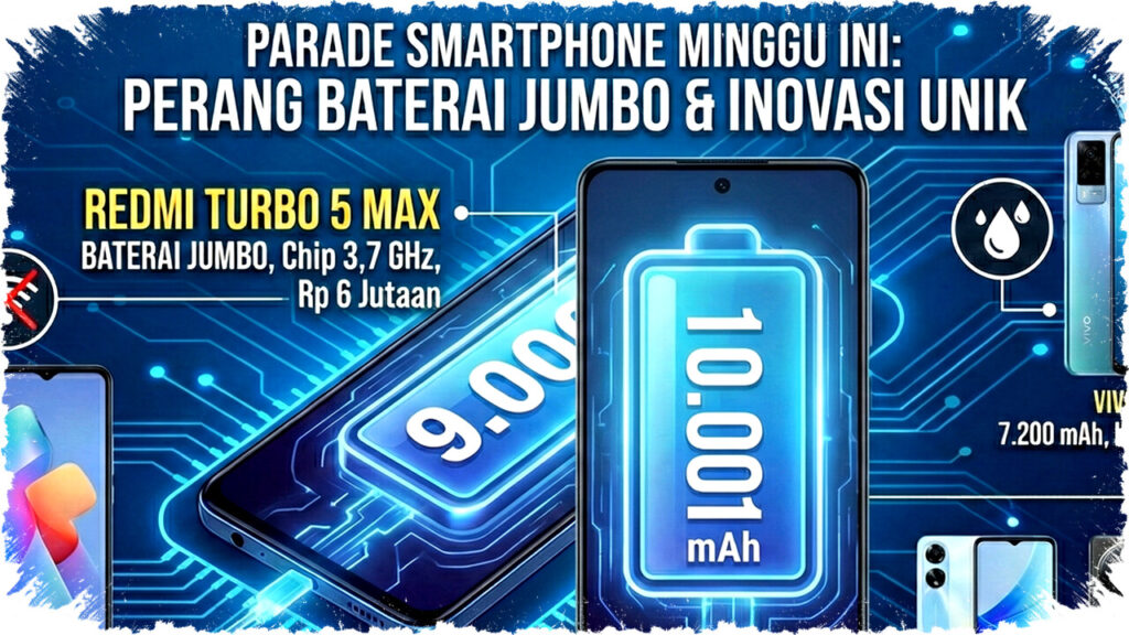 Daftar HP Baru Akhir Januari 2026: Redmi Turbo 5 Max, Realme P4 Power & Oppo A6t Segmen Baterai Jumbo