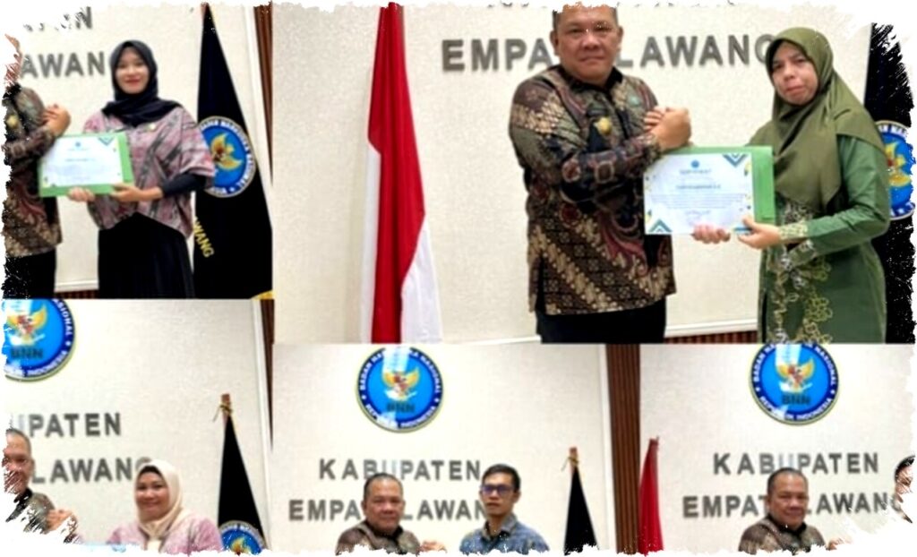 26 Personel BNNK Empat Lawang Terima Piagam, Andi Kurniawan Tegaskan Komitmen P4GN di Lahat