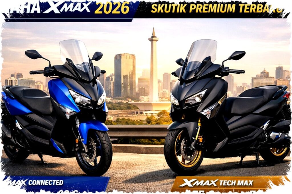Harga Yamaha XMAX 2026 di Indonesia: Skutik Premium Canggih Mulai Rp68 Jutaan, Pilih Varian Favoritmu!
