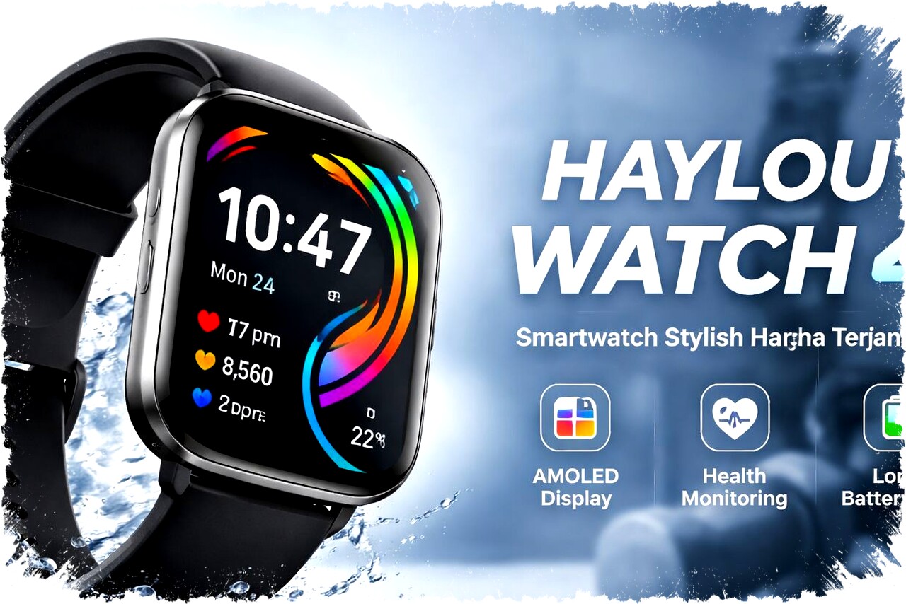 Smartwatch Entry-Level Haylou Watch 4: Desain Premium dan Fitur Kesehatan Lengkap, Harga Terjangkau! Smartwatch Entry-Level Haylou Watch 4: Desain Premium dan Fitur Kesehatan Lengkap, Harga Terjangkau!