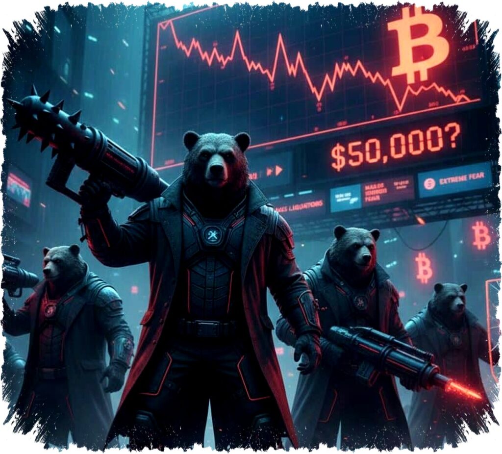 Peringatan Serius Bitcoin $50K Picu Kekhawatiran Crash, Pasar Krisis & Triliunan Terancam Rugi