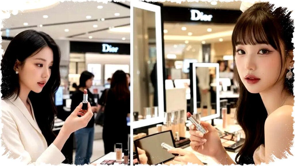 5 Prompt Gemini AI Edit Foto Jadi Tampilan Makeup Dior Estetik & Realistis Saat Belanja di Mall
