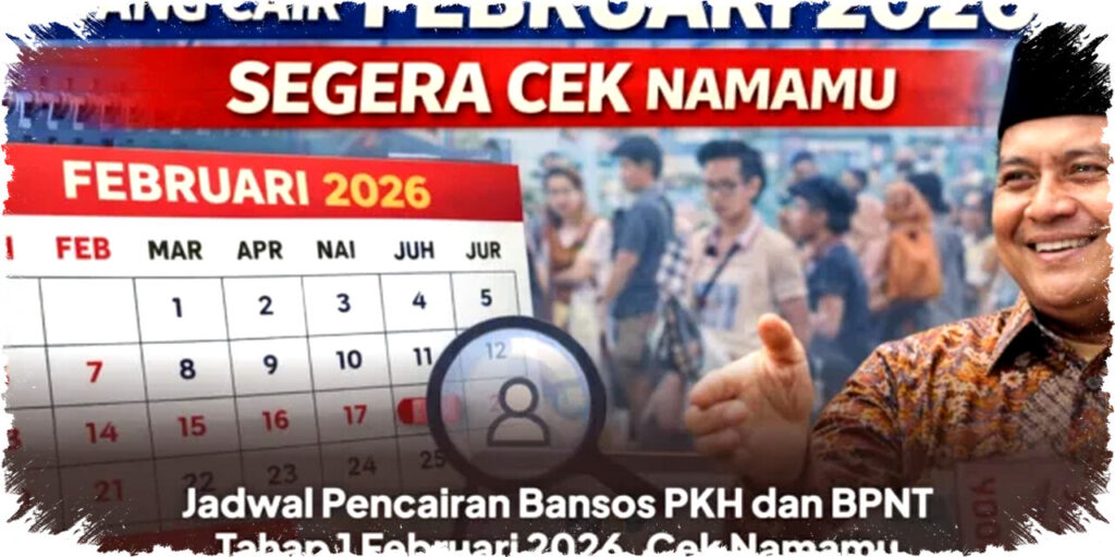 Jadwal Pencairan Bansos PKH & BPNT Tahap 1 Februari 2026, Cek Nama Penerima Sekarang!
