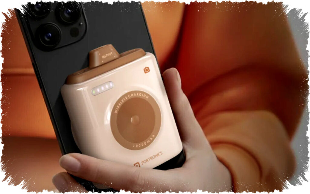 Portronics Moji 10: Power Bank Magnetik 10.000mAh dengan Wireless 15W & Fast Charging 20W PD
