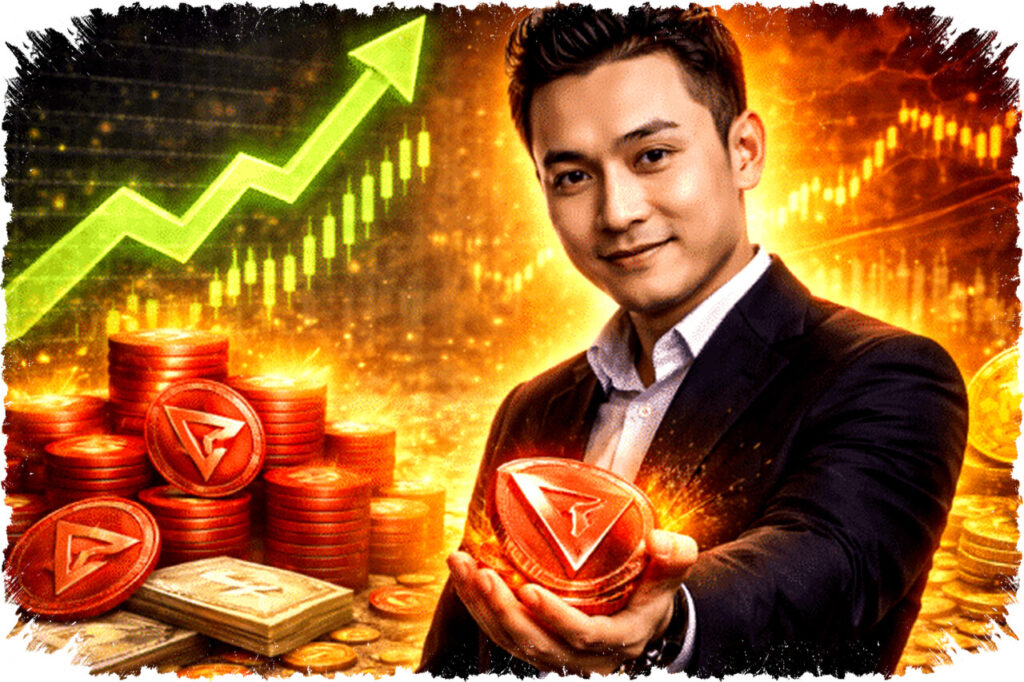 Justin Sun Perkuat Akumulasi TRX, Tron Tangguh dan Ungguli Bitcoin di 2026